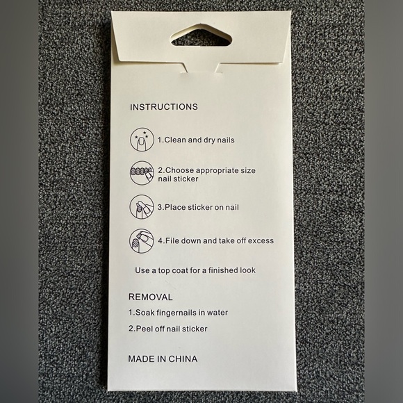 Fighting Eel Nail Strip - Picture 2 of 2